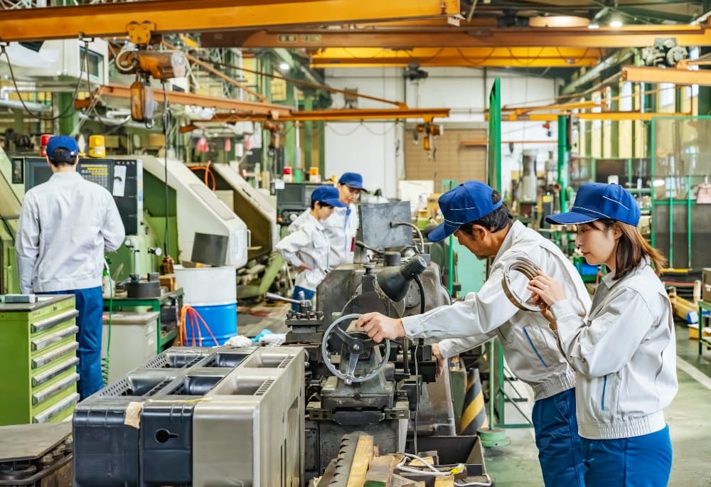 製造スタッフ（組立・加工）の現場